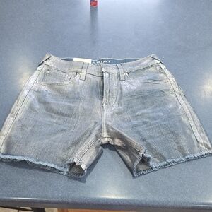 Ariat Women's High Waist Silver Shorts